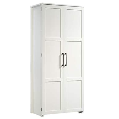 Sauder HomePlus Storage Cabinet/ Pantry cabinets, White finish