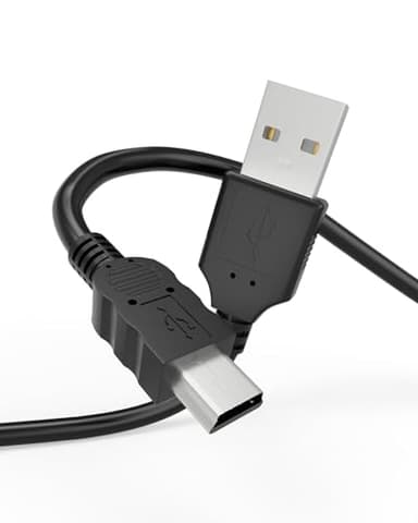 Mini USB Cable Compatible with Garmin Car GPS Navigator Nuvi Approach Colorado Dakota Edge Gpsmap Montana Streetpilot Zumo Vista Magellan Navigon Mini USB to USB 2.0 Cable for GPS Navigator/Dash Cam