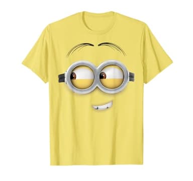 Despicable Me Minions Dave Side Smile Graphic T-Shirt T-Shirt
