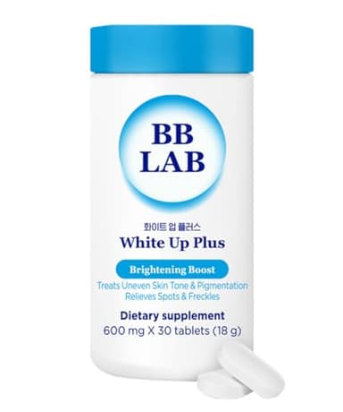 BB LAB White Up Plus Advanced Supplement for Skin Support, Korean Glutathione, L-Cystine, Vitamin C, Dark Spots & Acne Skin