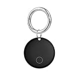 Frylaa Air Tracker Tags GPS Tracker Case,Mini Key Item Finder Locator,No Monthly Fee with Apple Find My(iOS only),Anti-Lost Bluetooth Tag ItemTracker Case for Luggages/Kids/Pets/Wallet/Bag-1Pcs-Black