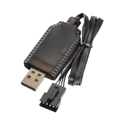myfole SM-4P USB Charger for RC Car/Boat/Truck/Plane/Gel Ball Blaster 7.4V Li-ion Battery