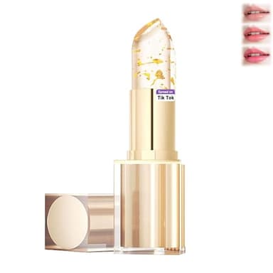 REATIFUL Transferproof Color Changing Lipstick for Women,Ph Lipstick Color Changing,Clear Lip stick That Changes Color,Long Lasting 24 Hours Moisturizing Glossy Shine Lip Gloss for Women (1pcs)
