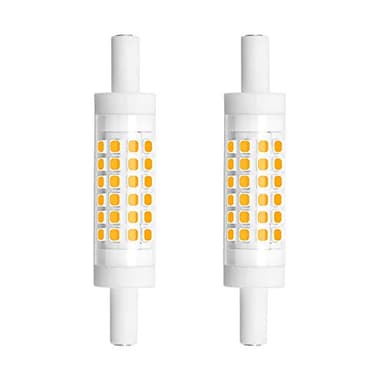 Bonlux Dimmable R7S LED Bulb 78mm (3'') - 5W T3 Double Ended J Type J78 LED Flood Light Daylight 6000K, 45W Halogen Replacement Bulb for Floor Lamp, Work Light, Security Light (2-Pack)