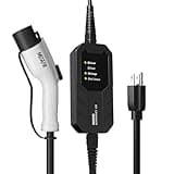 MEGEAR Level 1 EV Charger 16 Amp 25FT Cable Portable Electric Charger for J1772 EVs with NEMA 5-15 Plug