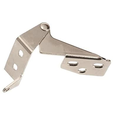 Hinge Outlet Pivot Door Hinges, Nickel - Top and Bottom Set