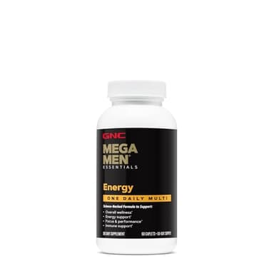 GNC Mega Men Multivitamin | Energy and Metabolism | 1 Daily