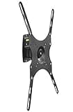 Mount-It! Locking TV Wall Mount, Full Motion TV Mount with Anti-Theft Lockable Quick Release VESA Head, Fits VESA 100, 200 and 400, 44 Lbs Capacity