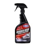 Walex RV Rubber Roof Cleaner/Conditioner - Removes Dirt, Road Grime, Tree Sap, Bird Droppings & More, Conditions RV Roof After Application; Great for RVs, Campers, Motorhomes, & Trailers, 32 oz
