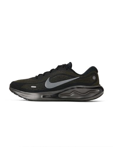 Nike Men's Journey Run Road Running Shoes, Black/Smoke Grey-Medium Ash, 12