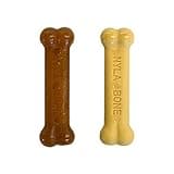 Nylabone New Puppy Starter Kit, 2 Chew for Puppies, Peanut Butter & Chicken Flavor, X-Small - Up to 15 lbs, 2 Pack