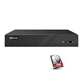 4K 8 Channel DVR Security Digital Video Recorder, H.265+, 8MP CCTV DVR for Surveillance Camera, 2TB Storage, 5-in-1 AHD/TVI/CVI/CVBS/IPC, Remote Access
