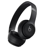 Beats Solo 4 - Wireless Bluetooth On-Ear Headphones, Apple & Android Compatible, Up to 50 Hours of Battery Life - Matte Black (Renewed)