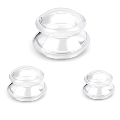 Excitsayno Silicone Cupping Therapy Sets, Cupping Kit for Massage Therapy,Anti Cellulite Cup, for Cellulite Reduction Joint Pain Muscle Pain