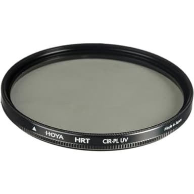 Hoya Circular Polarizer Filter (HRT CIR-PL UV) – 62mm Polarizing Filter with UV Absorbing Glass, High-Rate Transparency Film for Camera Lens – Multi-Coated Aluminum Frame & Water Resistant