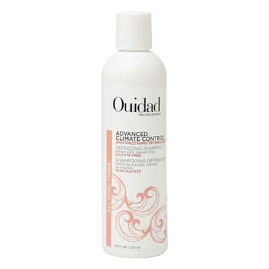 Ouidad Advanced Climate Control Defrizzing Shampoo - 8.5 fl oz, Curl Defining Hair Shampoo, Anti-Frizz Nano Technology, Sulfate-free and Safe for Color-treated Hair, For All Curl Types