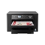 Epson Workforce Pro WF-7310 Wireless Wide-Format Printer with Print up to 13" x 19", Auto 2-Sided Printing up to 11" x 17", 500-sheet Capacity, 2.4" Color Display, Smart Panel App, Medium,Black