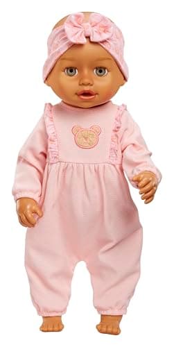 Baby Born Learn to Walk Baby Doll Olivia - Gray-Green Eyes: Realistic Features for Kids Ages 3+, Walks, Crawls, Sits & Kicks, Eyes Open & Close, Multiple Sound Effects