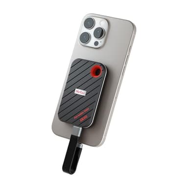 Netac 1TB Snap and Go Magnetic Portable SSD Up to 2000MB/s Read 1700MB/s Write Speed, USB 3.2 Gen2 External Solid State Drives Compatible for Smartphone/Laptops/Business Travel Essential, ZX20 II