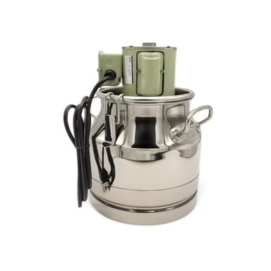 Electric Butter Churn 2.6 Gallon Capacity with Stainless Steel Body