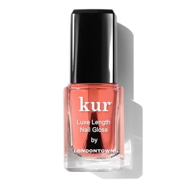 LONDONTOWN Luxe Length Nail Gloss – Strengthens & Protects Nail Length, Boosts Keratin & Ceramide Production, Prevents Breakage, .4 fl oz