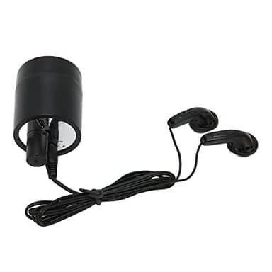 Sound Amplifier, Wall Microphone High Strength Voice Listen Detector Audio Ear Listening Device for Pipe Water Oil Leakage Through Wall Door Voice Tool