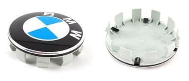[Regular imported goods] BMW wheel center cap chrome edge genuine parts one minute (set of 4) 36136783536