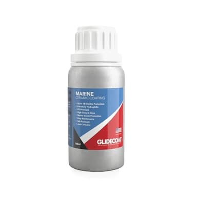 Glidecoat Marine Ceramic Coating 160ml - Marine Grade Ceramic Coating for Boats - Better Than Wax and More Durable - DIY Friendly, UV Protection, Enhance Gloss, Hydrophobic Surface for Easy Cleaning