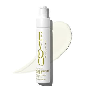 Limited Release | EVOO Skin | Lotion Hand Sanitizer | With Extra Virgin Olive Oil & Aloe Vera | Italian Lemon Essential Oil | Moisturizing | Non-Sticky | Rich in Vitamin E | Travel Size | Single