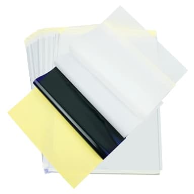 Tattoo Transfer Paper, 50 Sheets Tattoo Stencil Paper, Stencil Paper for Tattooing - A4 Size, 4 Layers Thermal Transfer Paper DIY Tattoo (50PCS)