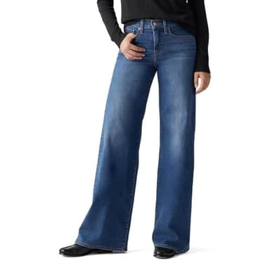 Levi's Women's 318 Shaping Wide-Leg Jeans (Also Available in Plus), (New) Clever Girl, 32