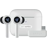 Razer Hammerhead HyperSpeed Wireless Gaming Earbuds for VR: Meta Quest 2 & 3 Authorized - 2.4Ghz Wireless via USB-C - Bluetooth 5.2 - Multi-Platform - ANC - 30 Hr Battery - Comfortable Fit - White