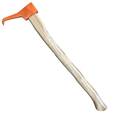 XROPURR Hookaroon/Pickaroon Logging Tool - wood Handle, Log Hook for Lifting Moving Firewood (28 Inch)
