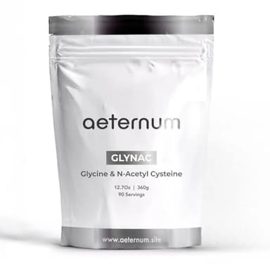 aeternum GLYNAC (Glycine & N-Acetyl Cysteine) Powder - 360g