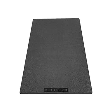 LegXercise & Ellipse Non-Slip Mat Black