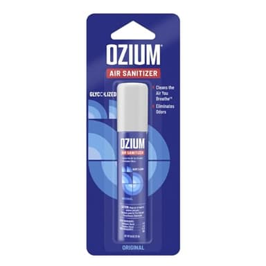 Ozium 0.8 oz. Air Sanitizer & Odor Eliminator for Homes, Cars, Offices and More, Original Scent