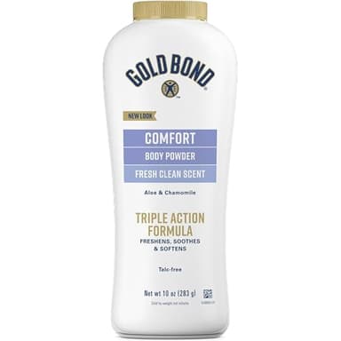 Gold Bond Ultimate Comfort with Aloe Body Powder - 100% Talc-free, 10 Oz by Chattem