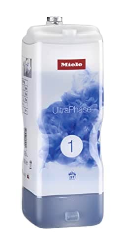 Miele Original WA UP1 1401 L NA UltraPhase 1 Liquid Laundry Detergent for Miele Washing Machines with TwinDos, Aqua Scent, 47.67 oz for 47 Wash Loads – 11504560