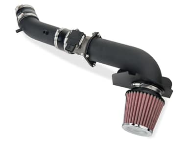 SR Performance Cold Air Intake; Black Compatible for 99-04 Mustang V6