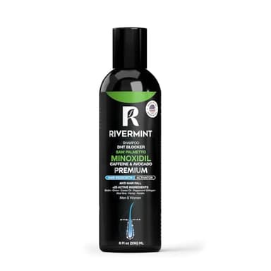 Hair Strengthening Minoxidil Shampoo Castor Oil, Biotin, Avocado Oil, Caffeine, Saw Palmetto, Onion, and Redensyl Hair Regrowth & Thickening Support Sulfate-Free, Paraben-Free, for Men & Women