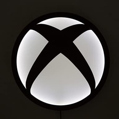 Ukonic Xbox Logo 12-Inch Hanging Led Neon Wall Light Sign | Ready to Hang Wall Decor Artwork