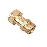 Sooprinse Pressure Washer Swivel Joint, Kink Free Gun to Hose Fitting, Anti Twist Metric M22 14mm Connection, 3000 PSI