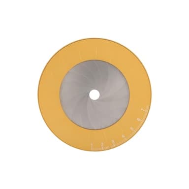 LXFNDZW Adjustable Circle Drawing Tool - Professional Metal Circle Ruler for Drawing Perfect Circles, Geometric Drafting Tool with Precision Scale