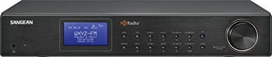 Sangean HDT-20 HD Radio/FM Stereo/AM Component Tuner, Black