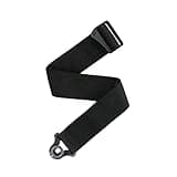 D'Addario Auto Lock Guitar Strap - Guitar Accessories - Electric Guitar Strap, Acoustic Guitar Strap, Acoustic Electric Guitar Strap & Bass Guitar Strap - Polypro- Black