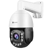 4COVR 6MP PoE PTZ Camera Outdoor IP67 Weatherproof, 20x Optical Zoom & Human/Vehicle Motion Detection, Speed Dome Security IP Camera with 394ft IR Night Vision, 2-Way Audio, Auto Tracking, LY-716IR20
