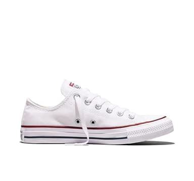 Converse Unisex Adult Chuck Taylor All Star Low Top, Optical White, 12.5 Womens/10.5 Mens