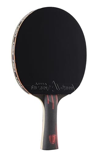 JOOLA Infinity Overdrive - Professional Performance Ping Pong Paddle with Carbon Technology - Black Rubber on Both Sides - Competition Table Tennis Racket for Advanced Training - Extreme Speed