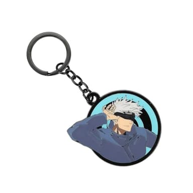 Bioworld Jujutsu Kaisen Satoru Goju 1.75" X 1.75" Keychain