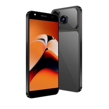 OVIO PYRRHEAN Unlockable Phone, Supports 4G Network, Android Phone, 5.0-inch Screen, 2GB RAM + 16GB ROM/TF 256GB, Dual SIM, Dual Camera, Suitable for Beginners (28black)